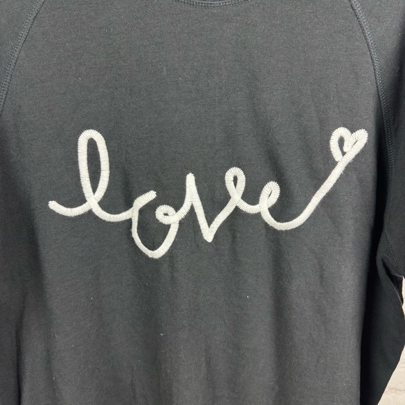 Spiritual Gangster Love Old School Embroidered Sweatshirt Size Large - Picture 3 of 5